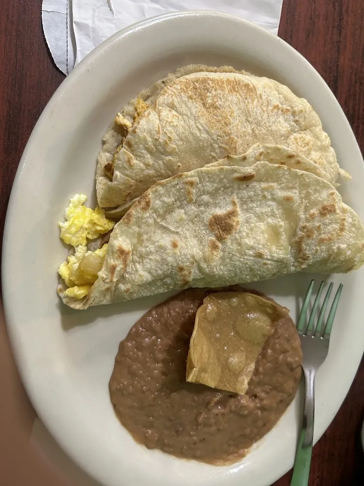 Machacado & Egg Plate